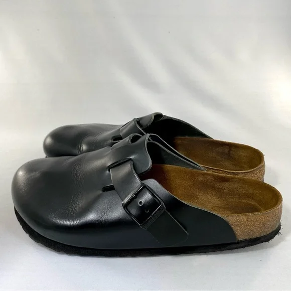 Birkenstock Boston leather clog. 🖤 - Picture 5 of 10